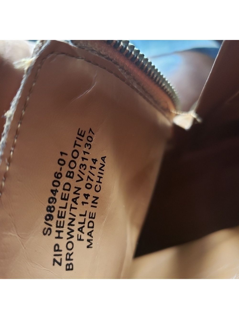 Gap zip heeled bootie - Picture 8 of 13